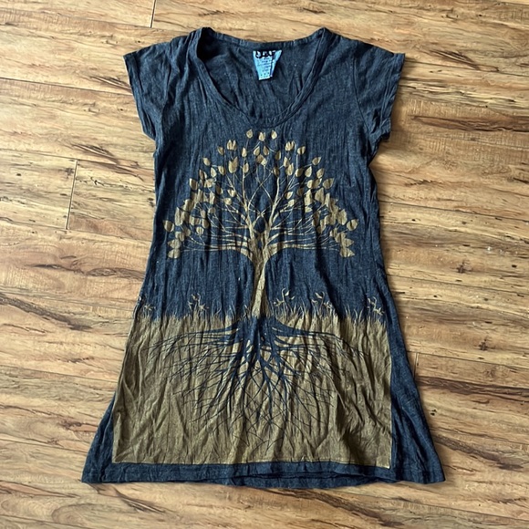 Sure Design Tree of Life Tank Dress - Picture 2 of 7